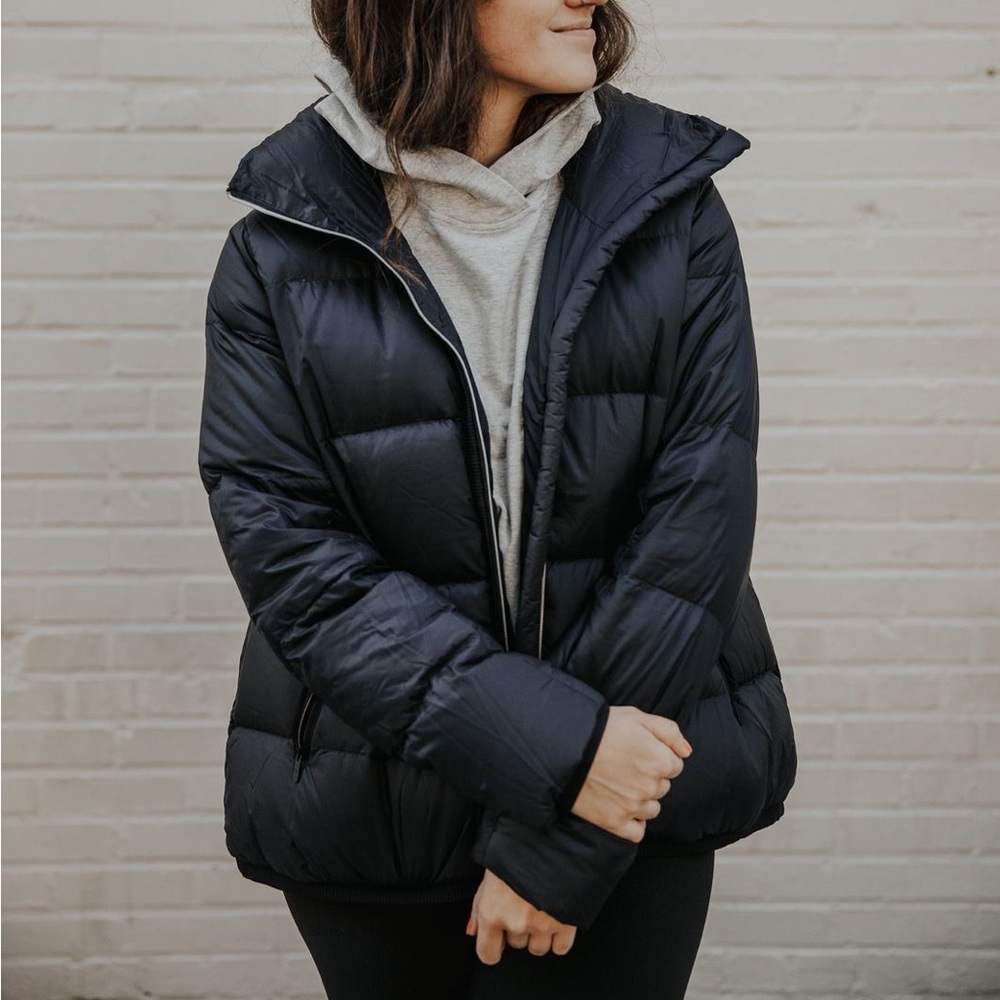 Lululemon Cloudscape Coat Size 4 Black